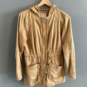 Mossimo Supply Co. Women's Tan Hooded Jacket - Amy Pond Cosplay